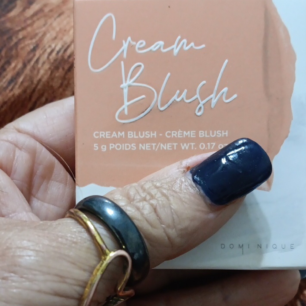 Dominique Orange Blush Creamy Blendable Makeup